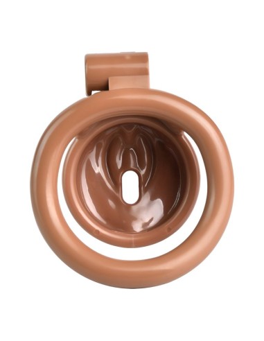 Cage de Chasteté Sissy Kiss 3.5 x 3.8cm Marron