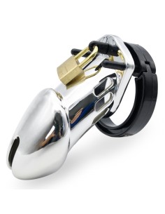 Cage de chasteté Silver Argentée