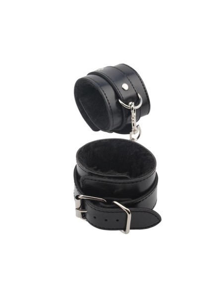 Menottes Noires avec Fourrure Menottes Noires avec Fourrure