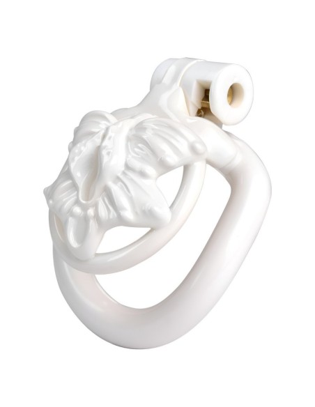 Cage de Chasteté Sissy Fly 3.5 x 3.5cm Blanche