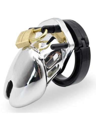 Cage de chasteté Silver Argentée