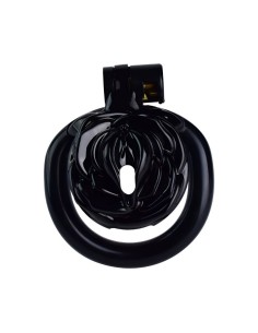 Cage de Chasteté Sissy Rose 3.5 x 3.5 cm Noire