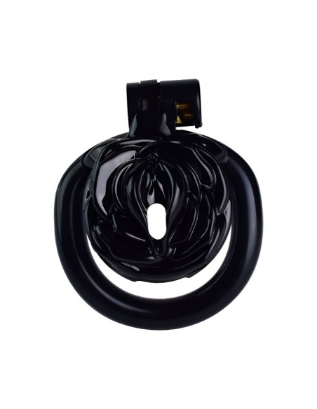 Cage de Chasteté Sissy Rose 3.5 x 3.5 cm Noire Cage de Chasteté Sissy Rose 3.5 x 3.5 cm Noire