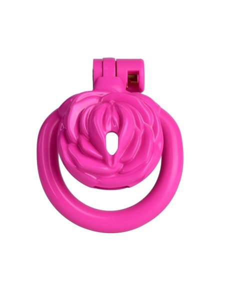 Cage de Chasteté Sissy Rose 3.5 x 3.5 cm Rose