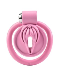 Cage de Chasteté Sissy Clit 2.5 x 3.8cm Rose
