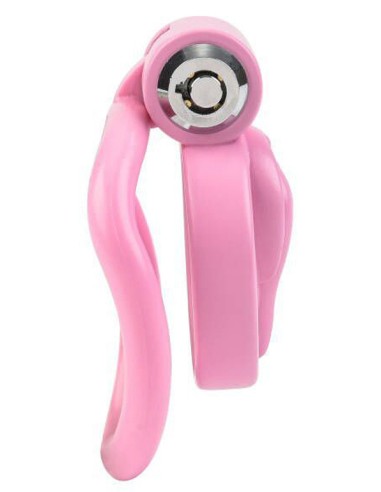 Cage de Chasteté Sissy Clit 2.5 x 3.8cm Rose - Cages de Chasteté - 3