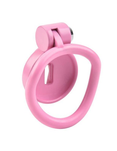 Cage de Chasteté Sissy Clit 2.5 x 3.8cm Rose - Cages de Chasteté - 4