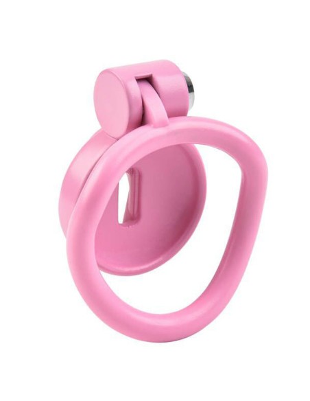 Cage de Chasteté Sissy Clit 2.5 x 3.8cm Rose - Cages de Chasteté - 4