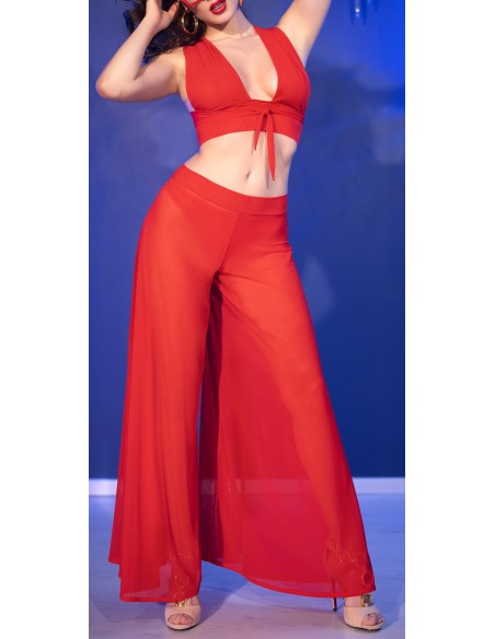 Ensemble 3 Pièces Monika Rouge