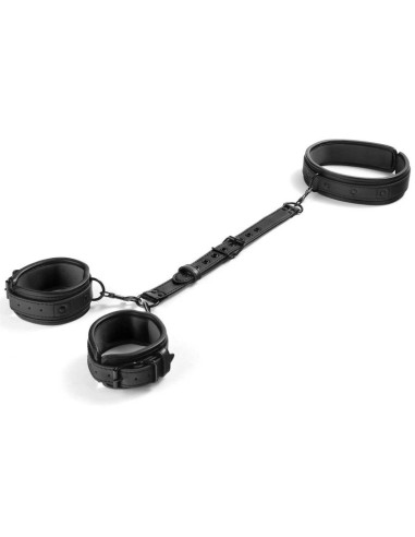 Attaches Poignets-Cou Neckist Noires