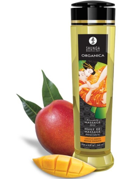 Huile de massage Kissable Mangue 240ml