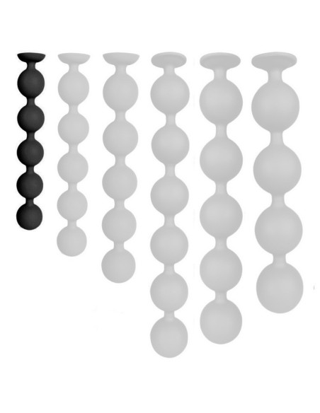 Boules Bulby Butt 25 x 4 cm Noires