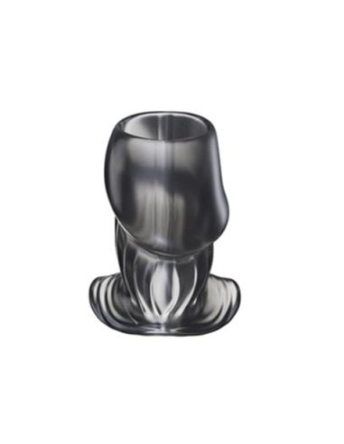 Plug tunnel Holik S 4 x 3 cm - Ouverture 22 mm Noir