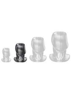 Plug Tunnel Holik M 5.5 x 4 cm - Ouverture 26 mm Noir