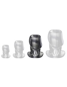 Plug Tunnel Holik L 7 x 4.5 cm - Ouverture 31 Noir