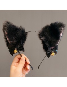 Serre-Tête Kitten Ears Noir