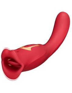 Stimulateur Anulingus avec Gode Lips Tongue 10 x 3.4cm