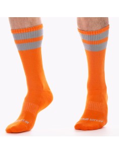 Chaussettes Gym Socks Orange-Gris