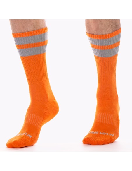 Chaussettes Gym Socks Orange-Gris