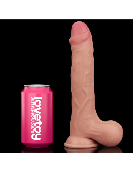 Gode réaliste Sliding Skin 19 x 4.8cm