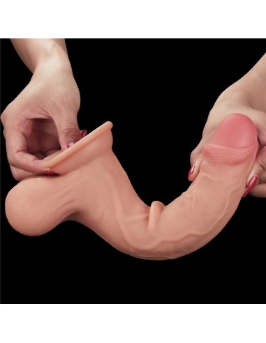 Gode réaliste Sliding Skin 19 x 4.8cm