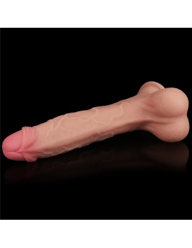 Gode réaliste Sliding Skin 19 x 4.8cm