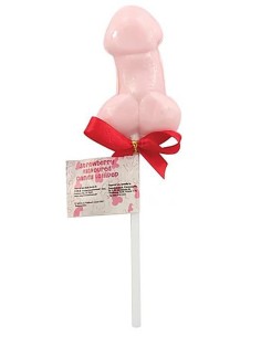 Bonbon Sucette pénis Arôme Fraise 35g