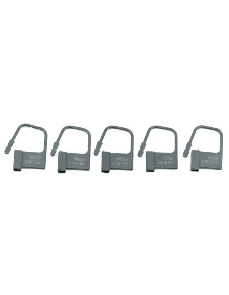 Lot de 5 CADENAS LOCK Numérotés Noir