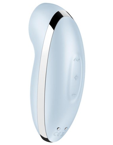 Stimulateur de Clitoris Tap & Climax 2 Bleu Clair