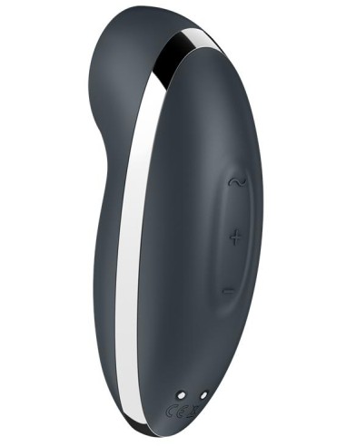 Stimulateur de Clitoris Tap & Climax 2 Gris Anthracite