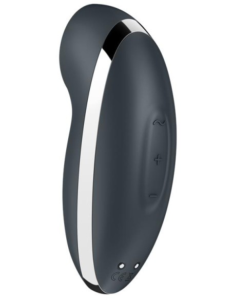 Stimulateur de Clitoris Tap & Climax 2 Gris Anthracite