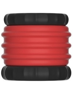 Ballstretcher Soqlo 35 mm - Hauteur 5 cm Rouge-Noir