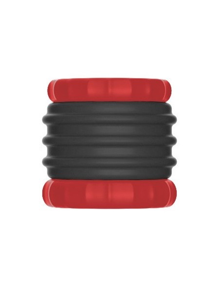 Ballstretcher Soqlo 35 mm - Hauteur 5 cm Noir-Rouge