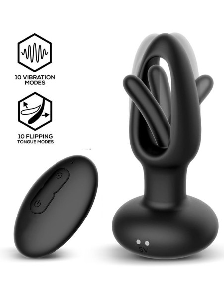 Plug Vibrant SASHA 2 10 x 4cm Plug Vibrant SASHA 2 10 x 4cm