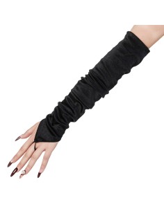 Mitaines Longues Shiny Gloves Noires