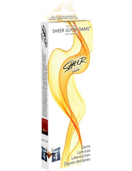 Digues en latex Glyde Dams Cola x4