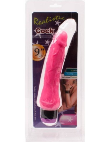 Gode vibrant Cock 16 x 3.8 cm Rose