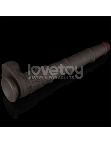 Gode en silicone IKSEL COCK 34 x 6 cm Marron Gode en silicone IKSEL COCK 34 x 6 cm Marron