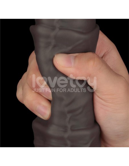 Gode en silicone IKSEL COCK 34 x 6 cm Marron Gode en silicone IKSEL COCK 34 x 6 cm Marron