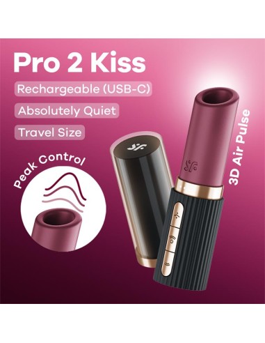 Stimulateur de Clitoris Pro 2 Kiss