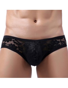 Slip en dentelle Floom Noir
