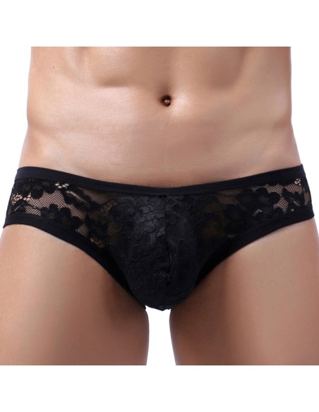 Slip en dentelle Floom Noir