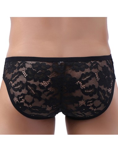 Slip en dentelle Floom Noir