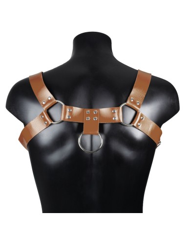 Harnais simili Harnis Marron
