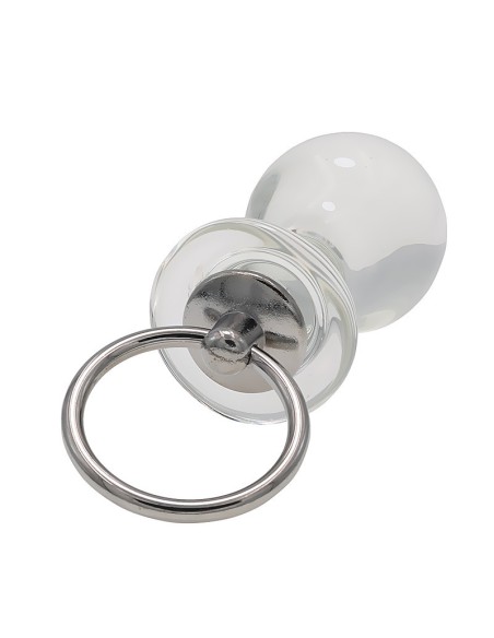 Plug en verre Roundy Glass M 9 x 4.5cm Plug en verre Roundy Glass M 9 x 4.5cm