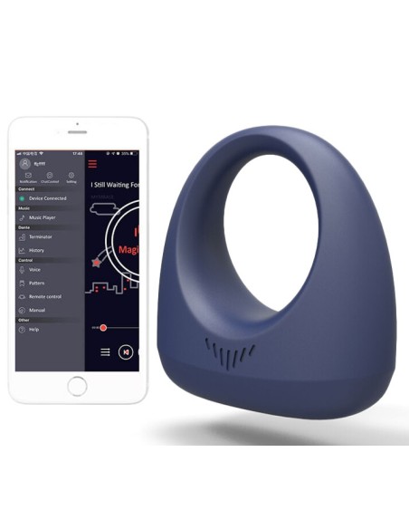 Cockring Vibrant Contrôle à Distance DANTE 28mm