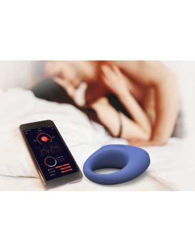Cockring Vibrant Contrôle à Distance DANTE 28mm