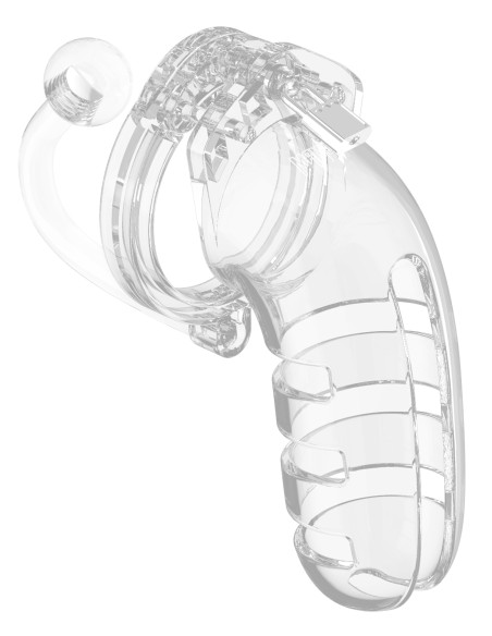 Cage de chasteté avec Plug ManCage Modèle 12 13 x 4.5 cm Transparente