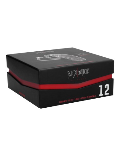 Cage de chasteté avec Plug ManCage Modèle 12 13 x 4.5 cm Transparente