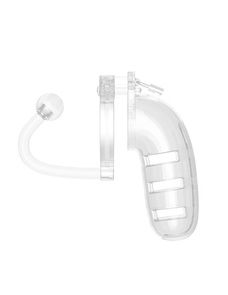 Cage de chasteté avec Plug ManCage Modèle 12 13 x 4.5 cm Transparente